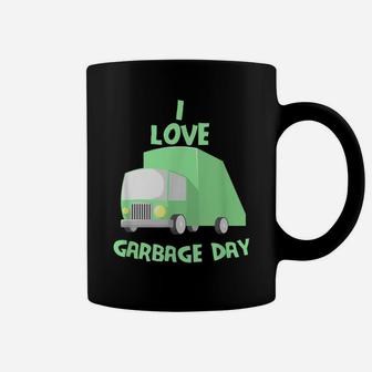I Love Garbage Day Shirt | Toddler Boy Trash Truck Coffee Mug | Crazezy AU