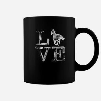 I Love Horse Horses Riding Racing Equestrian Gifts Coffee Mug | Crazezy