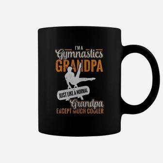I'm A Gymnastics Grandpa Normal Grandma Much Cooler T-shirt Coffee Mug | Crazezy DE