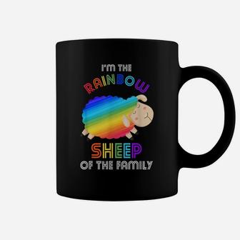 Im The Rainbow Sheep Of The Family Sheep Coffee Mug | Crazezy DE