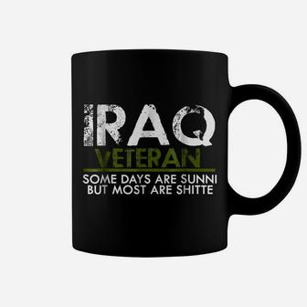 Iraq Veteran T-Shirt Funny Vet Tee Military Coffee Mug | Crazezy