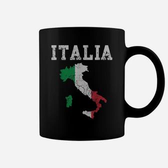 Italia Italy Flag Map Italian Italiano Family Gift Coffee Mug | Crazezy