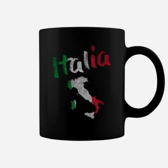 Italian T Shirts Italia Italy Vintage Distressed Flag Gift Sweatshirt Coffee Mug | Crazezy