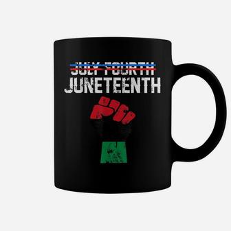 Juneteenth Shirt Black History American African Freedom Day Coffee Mug | Crazezy