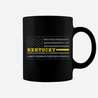 Kentucky Tow Truck Driver Shirt Thin Yellow Line Shirt Coffee Mug | Crazezy AU