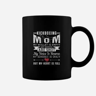 Kickboxing Mom Kickboxer Funny Quotes Fan Gift Coffee Mug | Crazezy CA