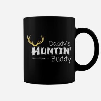 Kids Daddys Hunting Buddy Clothes Boy Girl Toddler Deer Hunter Coffee Mug | Crazezy