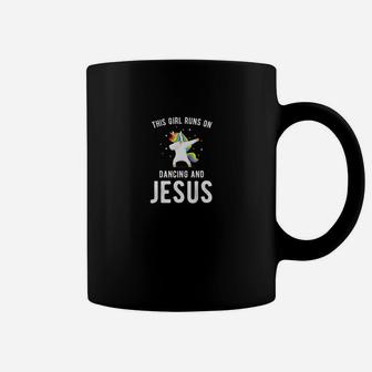 Kids Dance This Girl Loves Jesus And Dance Church Tee Coffee Mug | Crazezy