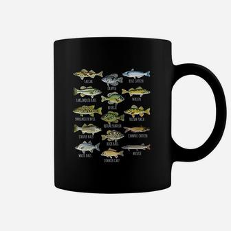 Kids Fish Species Biology Types Of Freshwater Fish Fishing Coffee Mug | Crazezy CA