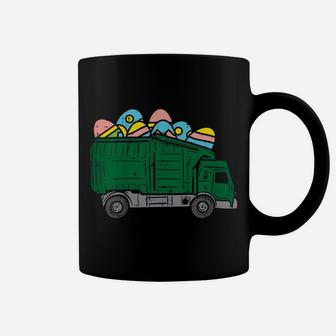 Kids Garbage Truck Eggs Cute Easter Day Egg Hunting Boys Kids Coffee Mug | Crazezy AU