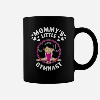 Kids Gymnastics Girls Mommys Little Gymnast Tee Coffee Mug | Crazezy