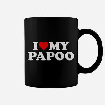Kids I Love My Papoo Shirt Toddler, Boy, Girl, Youth, Baby Coffee Mug | Crazezy CA