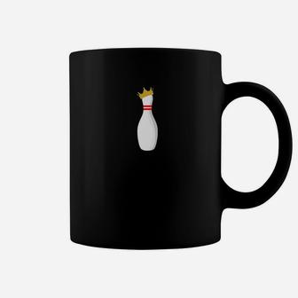 King Bowling Pin Funny Graphic Strikes Turkeys Tee Coffee Mug | Crazezy