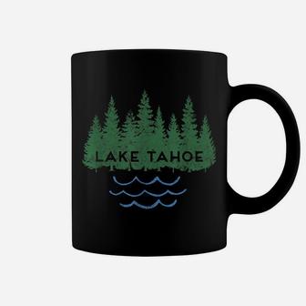 Lake Tahoe California Nevada Outdoor Lake Trees Coffee Mug | Crazezy UK