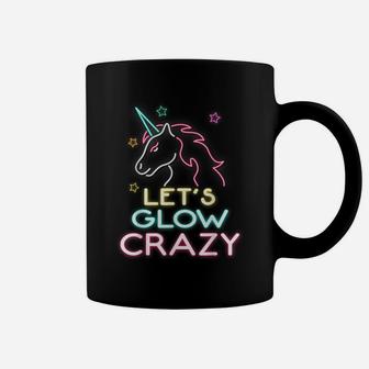 Let's Glow Crazy Party Cool Birthday Glow Party Coffee Mug | Crazezy DE