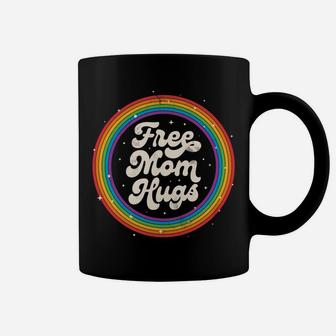 Lgbtq Free Mom Hugs Gay Pride Lgbt Rainbow Flag Mother's Day Sweatshirt Coffee Mug | Crazezy CA