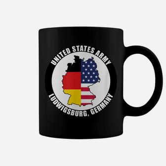 Ludwigsburg Germany United States Army Military Veteran Gift Coffee Mug | Crazezy