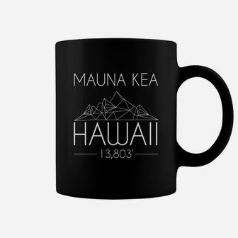 Mauna Kea Hawaii Mountains Outdoors Minimalist Hiking Tee Coffee Mug | Crazezy DE