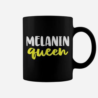 Melanin Queen Shirt For Women Pride Black History Month Coffee Mug | Crazezy DE