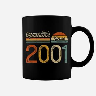 Mens 20Th Wedding Anniversary Gift Him Best Husband Since 2001 Coffee Mug | Crazezy UK