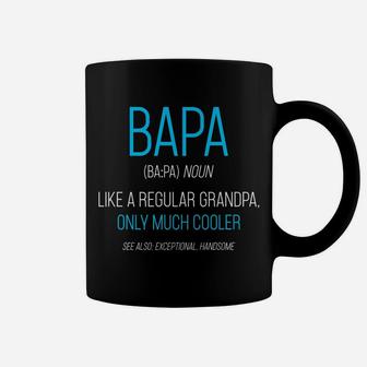 Mens Bapa Gift Like A Regular Grandpa Definition Cooler Coffee Mug | Crazezy