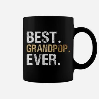 Mens Best Grandpop Graphic Gift From Granddaughter Grandson Coffee Mug | Crazezy