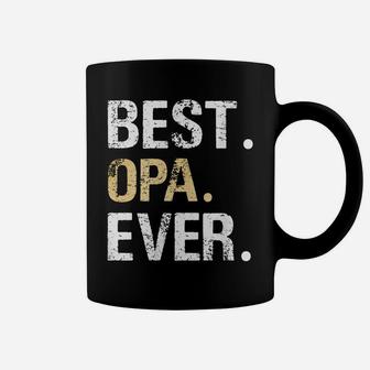 Mens Best Opa Graphic Opa Gift From Granddaughter Grandson Coffee Mug | Crazezy DE