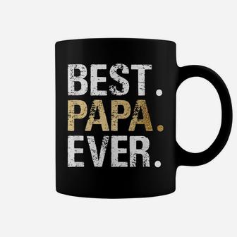 Mens Best Papa Ever Graphic Great Fathers Day Grandparent Gifts Coffee Mug | Crazezy