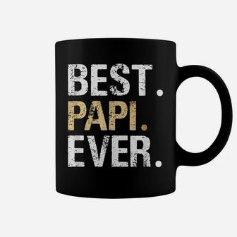 Mens Best Papi Graphic Papi Gift From Granddaughter Grandson Coffee Mug | Crazezy UK