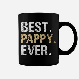 Mens Best Pappy Graphic Pappy Gift From Granddaughter Grandson Coffee Mug | Crazezy CA