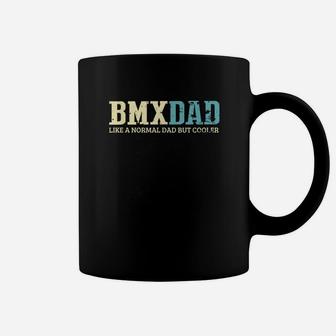 Mens Bmx Dad Like Normal Dad But Cooler Shirt Bike Motocross Gift Coffee Mug | Crazezy UK