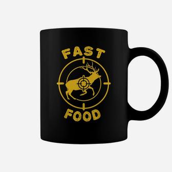 Mens Deer Hunting Gifts For Men - Fast Food Coffee Mug | Crazezy DE