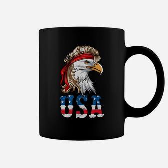 Mens Funny 4Th Of July American Flag Usa Patriotic Eagle Pride Coffee Mug | Crazezy