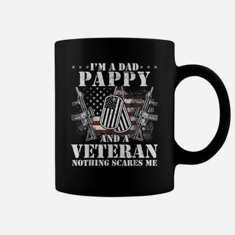 Mens I'm A Dad Pappy Veteran Father's Day Gift Tee Shirt Coffee Mug | Crazezy DE
