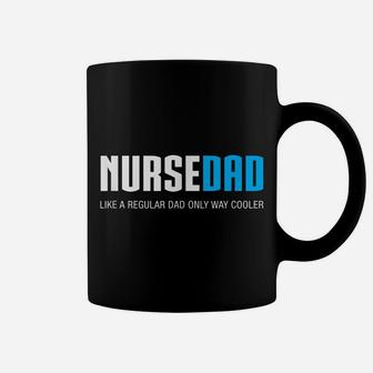 Mens Nurse Dad Funny Cute Fathers Day Gift Rn Coffee Mug | Crazezy