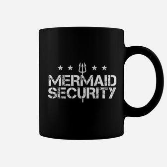 Merman Mermaid Security Funny Swimming Gift Coffee Mug | Crazezy AU