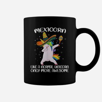 Mexicorn Dabbing Unicorn Funny Cinco De Mayo Women Sombrero Coffee Mug | Crazezy