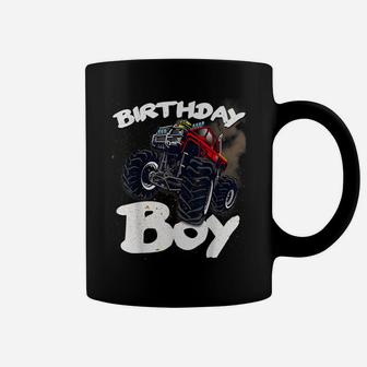 Monster Truck T Shirt Funny Birthday Boy Gift Coffee Mug | Crazezy UK