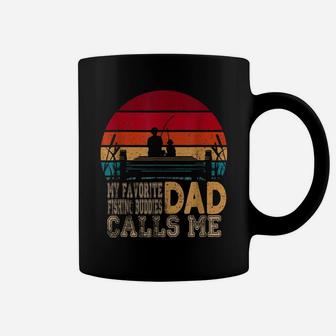 My Favorite Fishing Buddies Calls Me Dad Coffee Mug | Crazezy