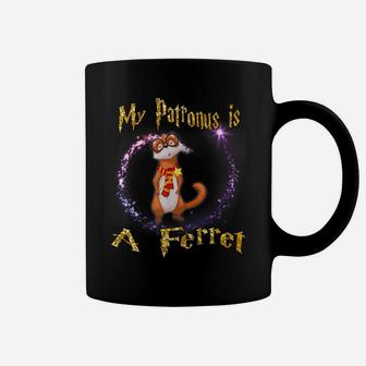 My Patronus Is A Ferret Tshirt Magic Gifts Coffee Mug | Crazezy DE