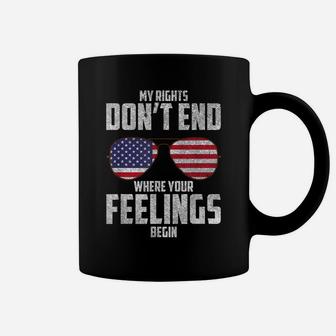 My Rights Don't End Where Your Feelings Begin Coffee Mug | Crazezy