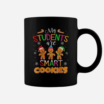 My Students Kids Are Smart Cookies-Christmas Teacher Coffee Mug | Crazezy