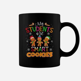 My Students Kids Are Smart Cookies Christmas Teacher Gift Coffee Mug | Crazezy AU