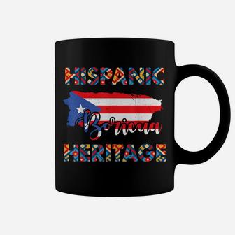 National Hispanic Heritage Month Shirts Puerto Rico Coffee Mug | Crazezy