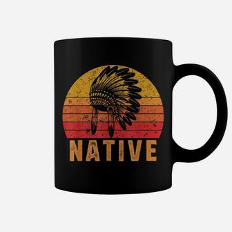 Native American Pride Vintage Native Indian Coffee Mug | Crazezy