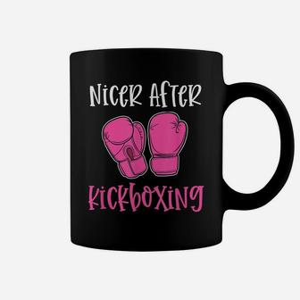 Nicer After Kickboxing Funny Pun Workout Classes Gym Gift Coffee Mug | Crazezy AU