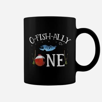 O-fish-ally One Boys 1st Birthday Fishing Coffee Mug | Crazezy