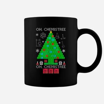 Oh Chemist Tree Chemistree Funny Science Chemistry Christmas Coffee Mug | Crazezy