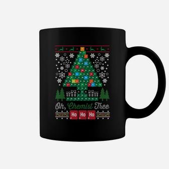 Oh Chemist Tree Merry Christmas Ugly Sweatshirt Sweatshirt Coffee Mug | Crazezy