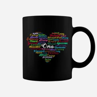 Oma Shirt For Grandma Oma Gifts For Birthday Christmas Sweatshirt Coffee Mug | Crazezy AU